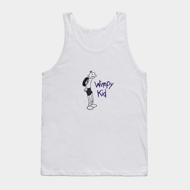 Wimpy kid Tank Top by Jubida Joba